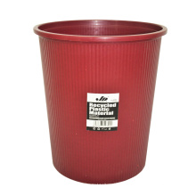 Brown plástico Open Top Garbage Bin para casa (B06-932-2)